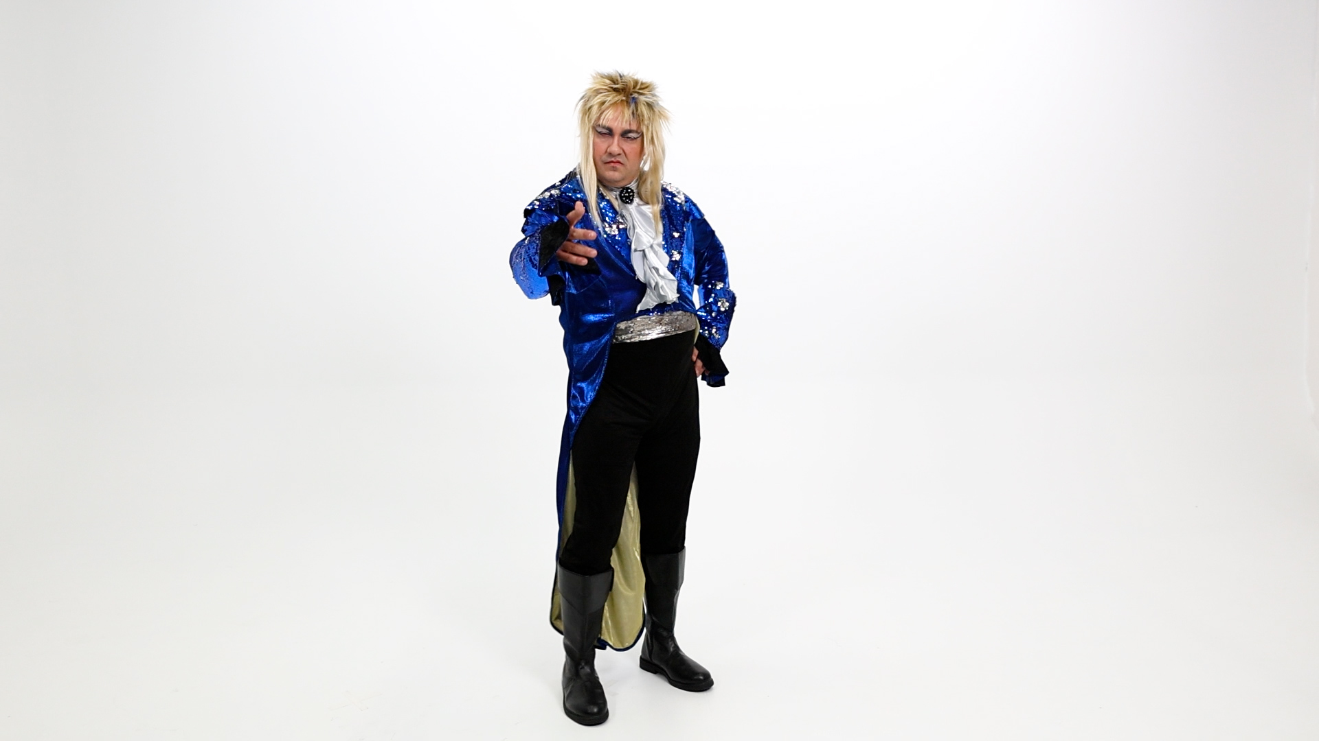FUN0299PL Plus Size Labyrinth Deluxe Jareth Costume for Adults